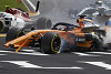 Foto zur News: Nach Crash in Spa: Fernando Alonso hat noch Schmerzen