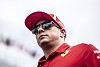 "Keine Interviews mehr?": Kimi Räikkönen bei Fahrerparade in