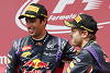 Foto zur News: Ricciardo lobt Vettel: Als Teamkollege auch bei Niederlagen