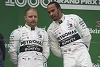 Foto zur News: Kurz vor Doppelstopp: Bottas bat Mercedes um