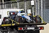 Foto zur News: Kubica-Crash in Baku: Ob 21G oder 18G &quot;spielt keine Rolle&quot;