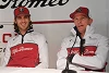 Foto zur News: &quot;Nicht ganz fair&quot;: Räikkönen verteidigt Giovinazzi gegen