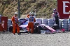 Foto zur News: &quot;Weiß nicht, was er gedacht hat&quot;: Stroll und Norris bei