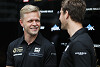 Foto zur News: Nach Haas-Scharmützel: Grosjean und Magnussen betonen &quot;gute&quot;