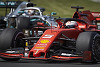 Trotz Vettel-Strafe: Lewis Hamilton wollte Ferrari überholen
