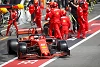 Foto zur News: Verkorkster Stopp und späte Reaktion: Was Vettel das Podium