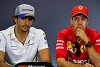 Foto zur News: Carlos Sainz: Vettel muss sich wegen Leclerc Sorgen machen