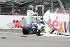 Foto zur News: Bottas&#039; Q3-Crash: Mercedes rechnet zu &quot;90 Prozent&quot; mit