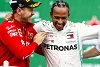 Foto zur News: Vettel gratuliert Hamilton live im TV: &quot;War nicht klar, dass