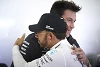 Foto zur News: Formel-1-Boss, Bundeskanzler? Hamilton hofft, dass Wolff