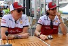 Foto zur News: Kimi Räikkönen: &quot;Habe gewusst, dass Giovinazzi den Speed