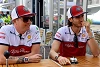 Foto zur News: Kimi Räikkönen: &quot;Habe gewusst, dass Giovinazzi den Speed