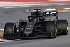 Foto zur News: Mit dem Mut der Verzweiflung: Grosjean mit Unterboden vom