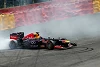 Foto zur News: Als Verstappen rückwärts durch Eau Rouge fuhr