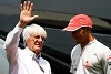 Foto zur News: Rassismus-Debatte: Ecclestone wendet sich direkt an Hamilton