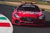 Foto zur News: Mugello: Mercedes erweist Ferrari mit rotem Safety-Car die