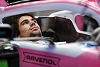 Ganze Zeit auf der Toilette: Warum Lance Stroll nicht fahren