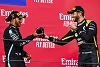 Foto zur News: Hamilton #AND# Ricciardo: War dieser &quot;Shoey&quot; eigentlich