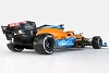 Foto zur News: Warum der Mercedes-Stern am McLaren MCL35M fehlt