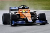 Foto zur News: McLaren-Mercedes-MCL35M-Shakedown: &quot;Fühlt sich etwas anders