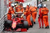 Foto zur News: Leclerc-Drama in Monaco: Warum hat Ferrari den Schaden nicht