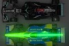 Foto zur News: Video: Formel 1 und IndyCar im Direktvergleich