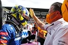 Foto zur News: Lando Norris kritisiert Strafe: Perez &quot;einfach ein bisschen