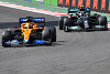 Foto zur News: Mercedes: Darum kam Bottas nicht an Ricciardo vorbei
