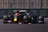 Foto zur News: Hamilton #AND# Verstappen gemeinsam in der PK: Das haben sie