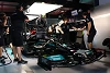 Foto zur News: Formel-1-Jahr 2022 eingeläutet: Mercedes lässt neuen W13 an!