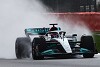 Foto zur News: Mercedes-Shakedown in Silverstone: Russell fährt W13 vor
