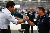 Nach "schädlicher" Rivalität 2021: Wolff und Horner wollen