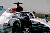 Foto zur News: Lewis Hamilton scherzt über Sicht: &quot;Lege mir ein Kissen ins