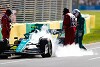 Foto zur News: F1-Training Melbourne: Vettels Aston raucht gleich bei