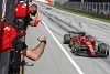 Foto zur News: Gaspedal bleibt stecken: So verhinderte Charles Leclerc ein