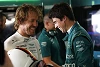 Foto zur News: Aston Martin: &quot;Hut ab&quot; vor Sebastian Vettel und Lance Stroll