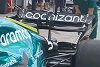 Foto zur News: Der radikale Heckflügel von Aston Martin: Was er für die