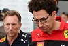 Horner glaubt: Binotto wird "weiter hinten in der