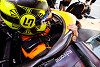 Foto zur News: Test erfolgreich: McLaren fährt mit digitalem Sponsorpanel