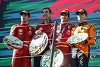 Foto zur News: Verstappen raus, Mercedes-Pleite: Ferrari feiert Doppelsieg