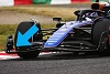 Foto zur News: Formel-1-Technik: Alpine und Williams kopieren Mercedes-Idee