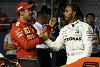 Foto zur News: Vettel wünscht Hamilton WM-Titel mit Ferrari: &quot;Drücke ihm