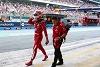 Foto zur News: &quot;Strategiefehler&quot; bei Ferrari und Leclerc? &quot;Müssen sich in