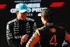 Foto zur News: Zynisches Interview: Lando Norris gibt Russell die Schuld an