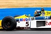 Foto zur News: Mansells Williams FW11B: Zak Brown fährt ein Stück...