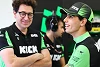 Foto zur News: Wer letzte Nacht am besten geschlafen hat: Mattia Binotto