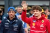 Foto zur News: Nach Baku-Chaos: Leclerc und Sainz stranden mitten in...