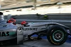 Foto zur News: Brundle #AND# Scheckter: Wollte "Schumi" 2010 zu viel?