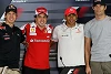Foto zur News: Was Alonso von Vettel #AND# Co. hält