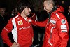 Foto zur News: Alonso und Rossi über das &quot;Leben in Rot&quot;